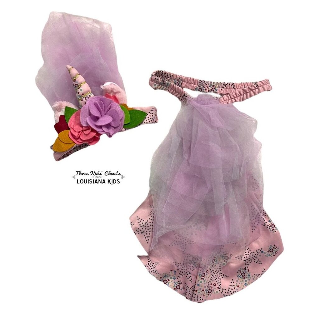 Matilda Jane M Unicorn Costume Headpiece & Skirt Tail